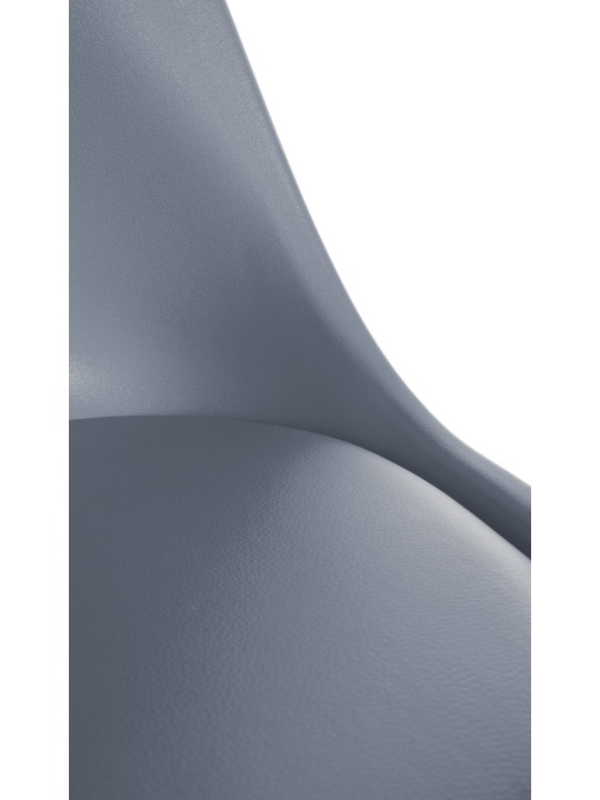 Silla Sofia Plastico Cuadrada, gris Silla Sofia Plastico Cuadrada, gris