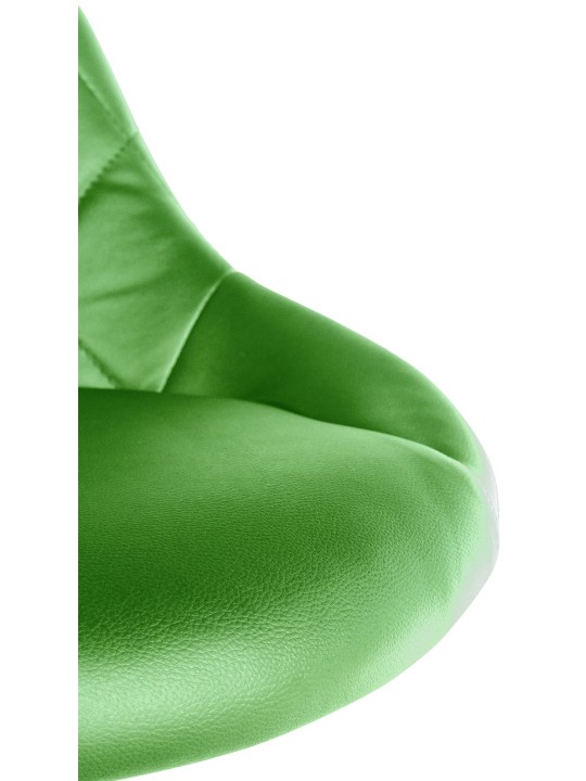 Taburete de trabajo Lazio piel sintética, verde Taburete de trabajo Lazio piel sintética, verde