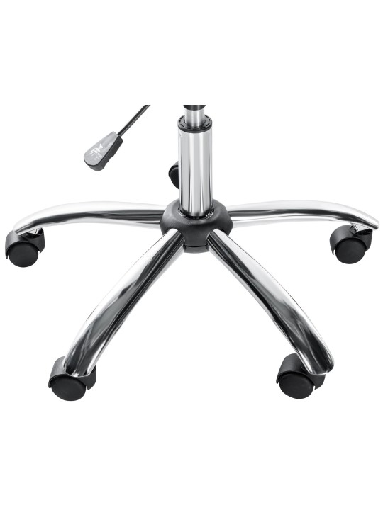 Taburete de trabajo Lazio piel sintética, naranja Taburete de trabajo Lazio piel sintética, naranja