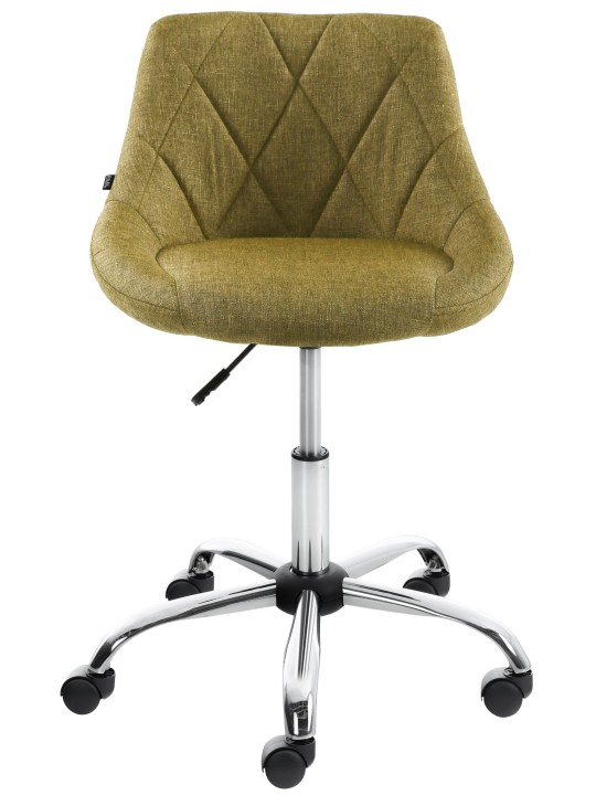 Taburete de trabajo tela Lazio, verde