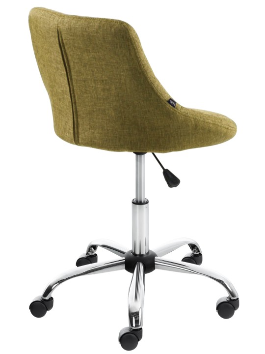 Taburete de trabajo tela Lazio, verde