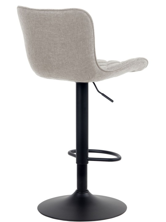 Taburete de bar Emma tela, taupe
