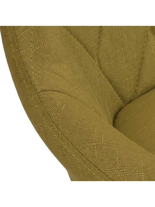 Taburete de bar Lazio tela, verde