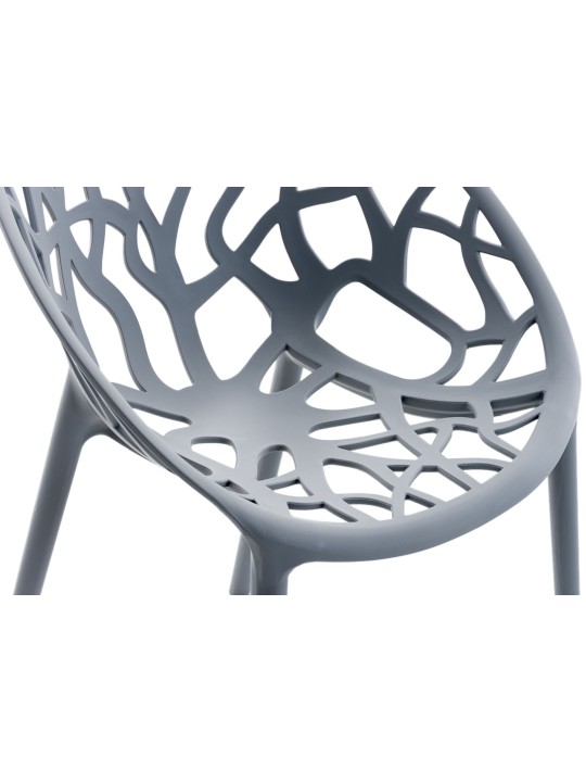 Conjunto de 4 sillas Esperanza, antracita Conjunto de 4 sillas Esperanza, antracita