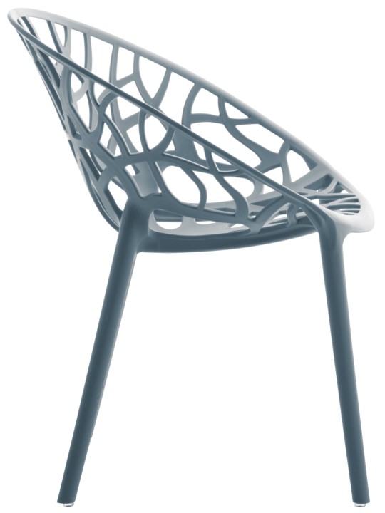 Conjunto de 4 sillas Esperanza, gris Conjunto de 4 sillas Esperanza, gris