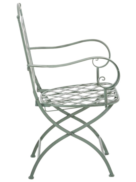 Conjunto de 2 sillas Adara, verde antiguo Conjunto de 2 sillas Adara, verde antiguo