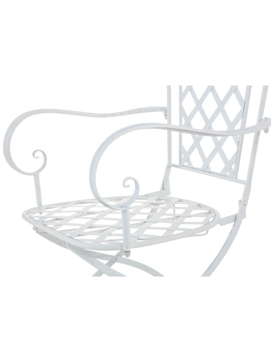 Conjunto de 2 sillas Adara, blanco