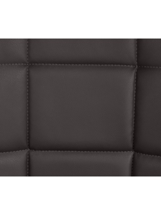 Silla Tom símil piel, marrón