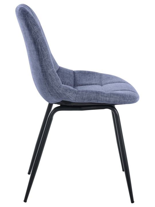 Silla Tom tela, azul