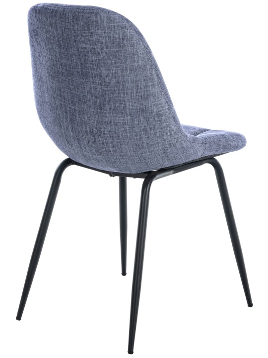 Silla Tom tela, azul