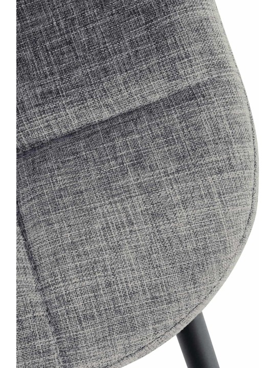 Silla Tom tela, gris claro Silla Tom tela, gris claro