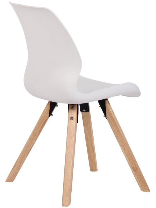 Silla Luna plastico, blanco