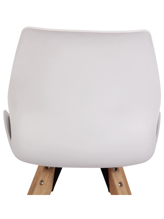 Silla Luna plastico, blanco