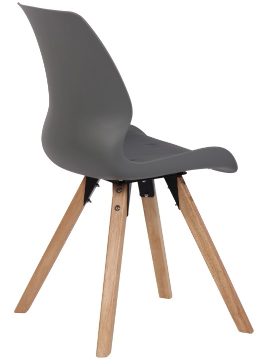 Silla Luna plastico, gris Silla Luna plastico, gris