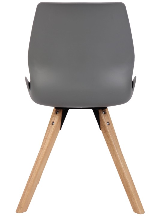 Silla Luna plastico, gris Silla Luna plastico, gris