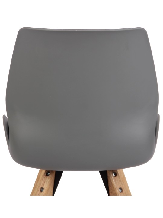 Silla Luna plastico, gris Silla Luna plastico, gris