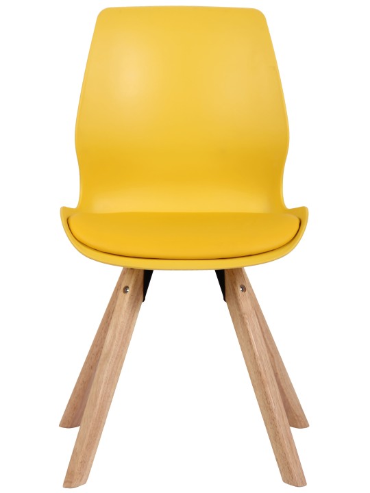Silla Luna plastico, amarillo Silla Luna plastico, amarillo