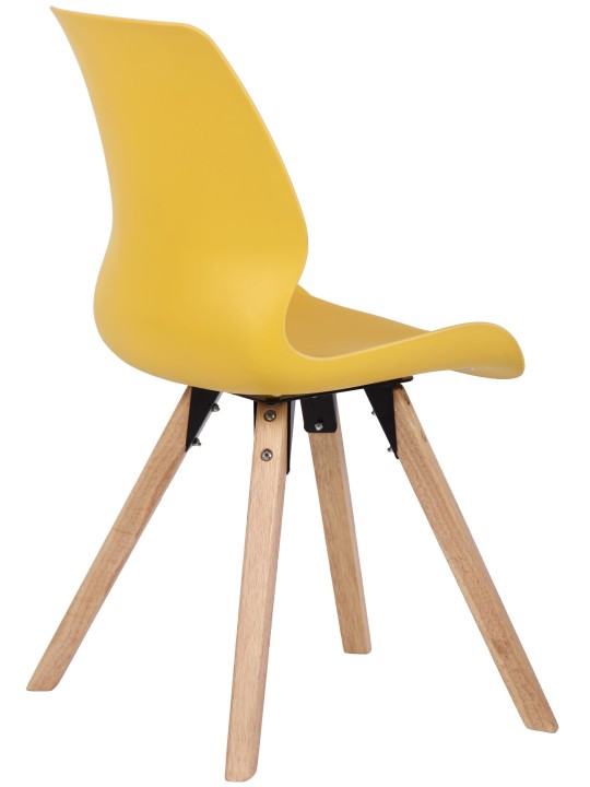 Silla Luna plastico, amarillo Silla Luna plastico, amarillo