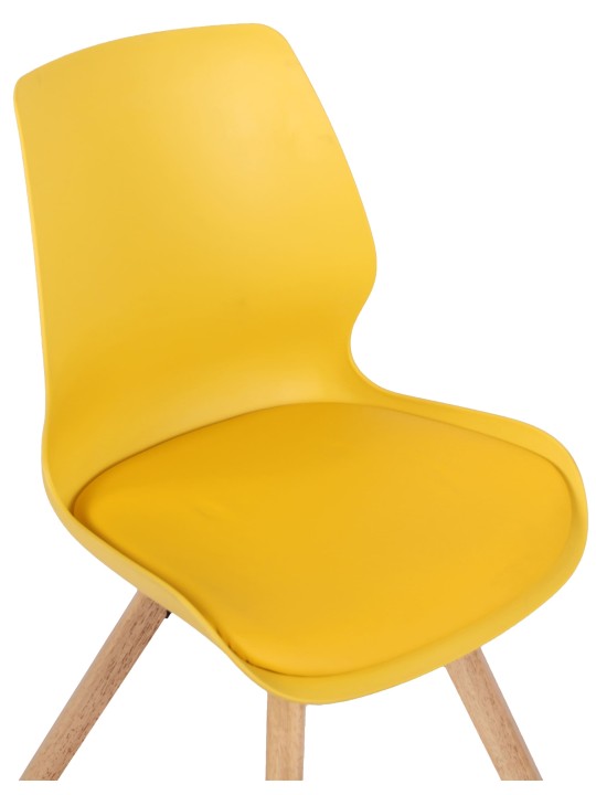 Silla Luna plastico, amarillo Silla Luna plastico, amarillo