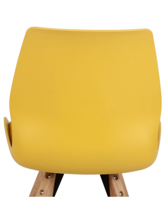 Silla Luna plastico, amarillo Silla Luna plastico, amarillo