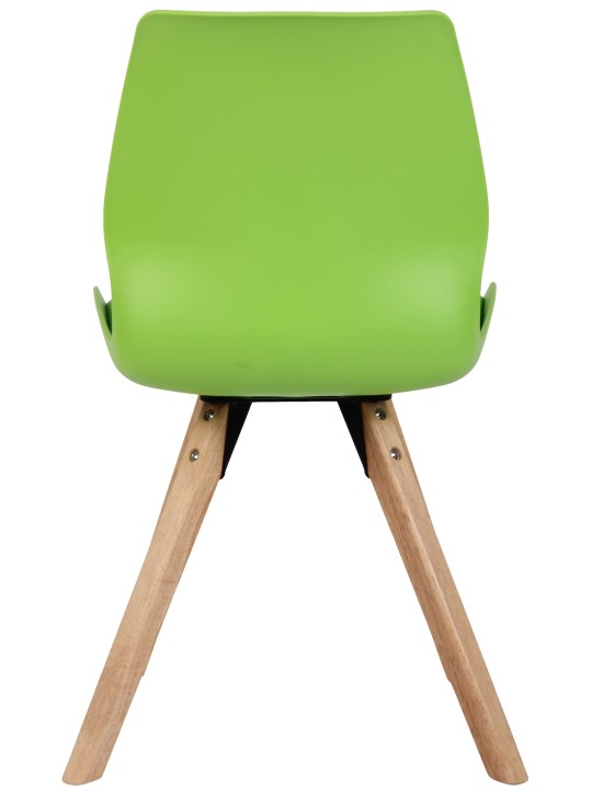 Silla Luna plastico, verde