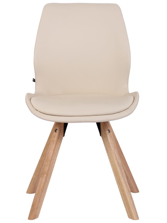 Silla Luna símil piel, crema Silla Luna símil piel, crema
