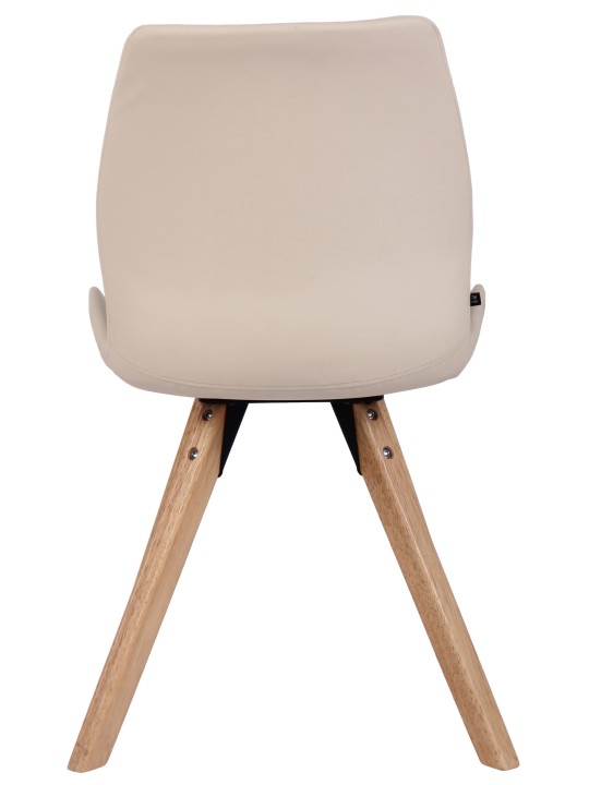 Silla Luna símil piel, crema Silla Luna símil piel, crema