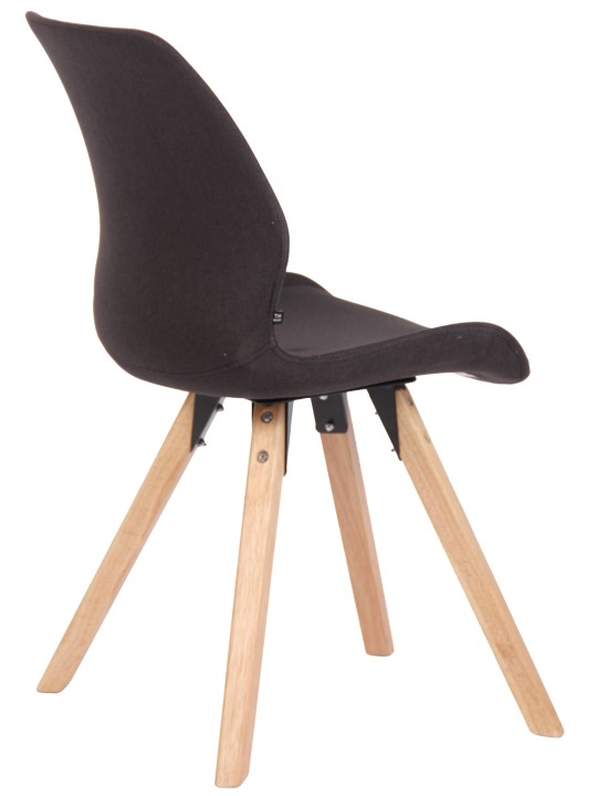 Silla Luna tela, negro Silla Luna tela, negro