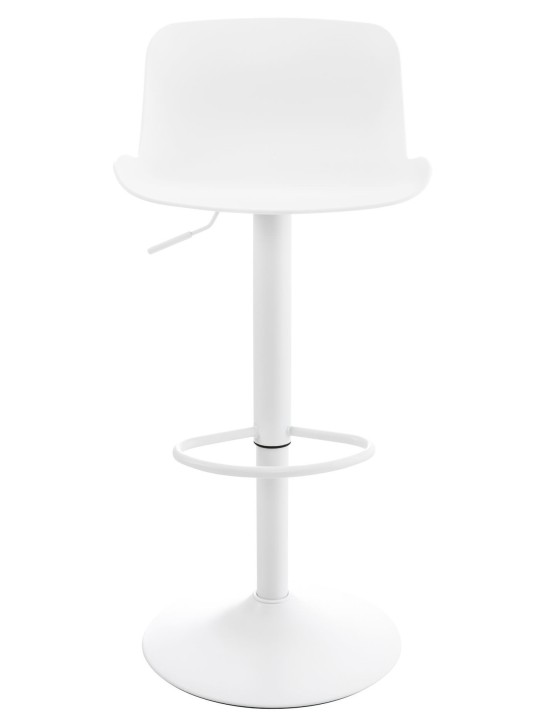 Juego de 4 taburetes de bar Almada, blanco