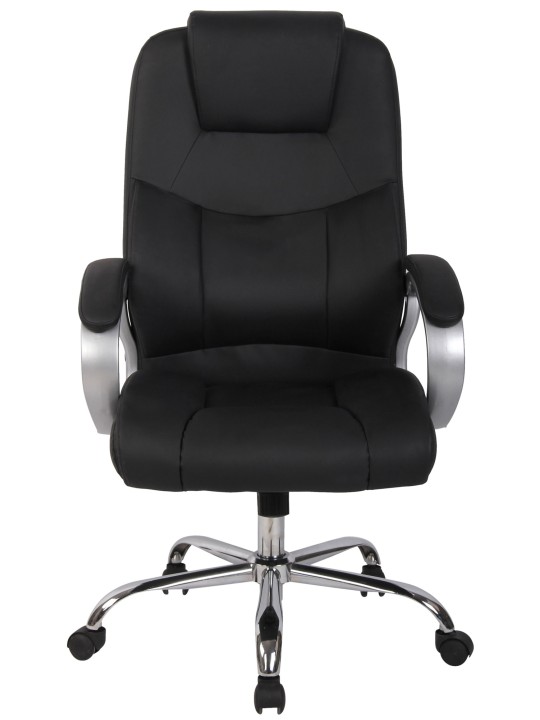 Silla de oficina BIG Apollo piel sintética V2, negro