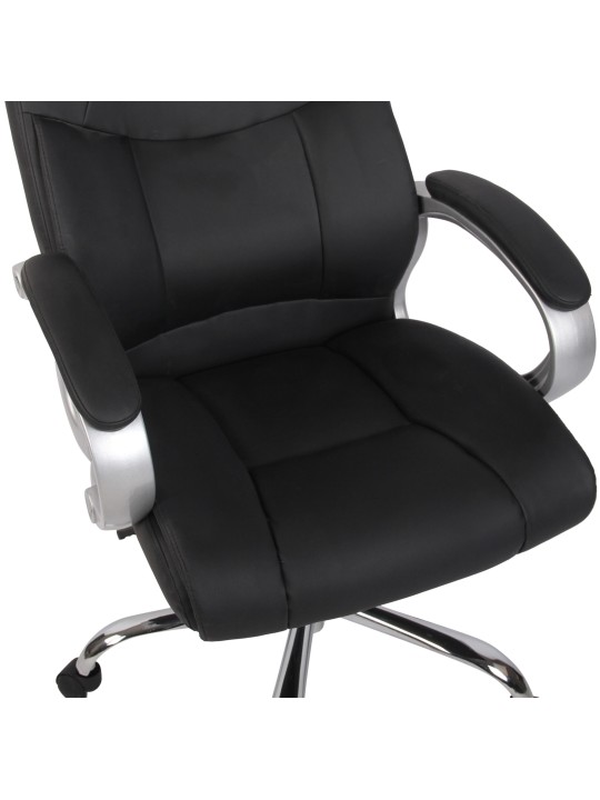 Silla de oficina BIG Apollo piel sintética V2, negro