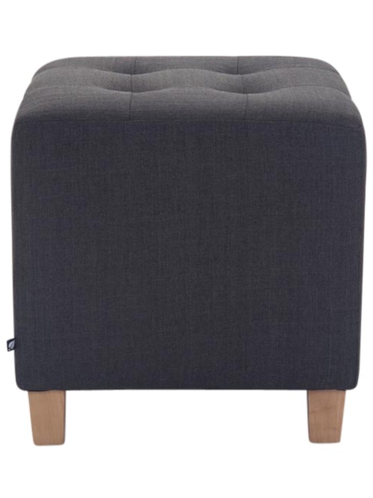 Juego de 2 taburetes Pharaoh, luz antigua, gris oscuro