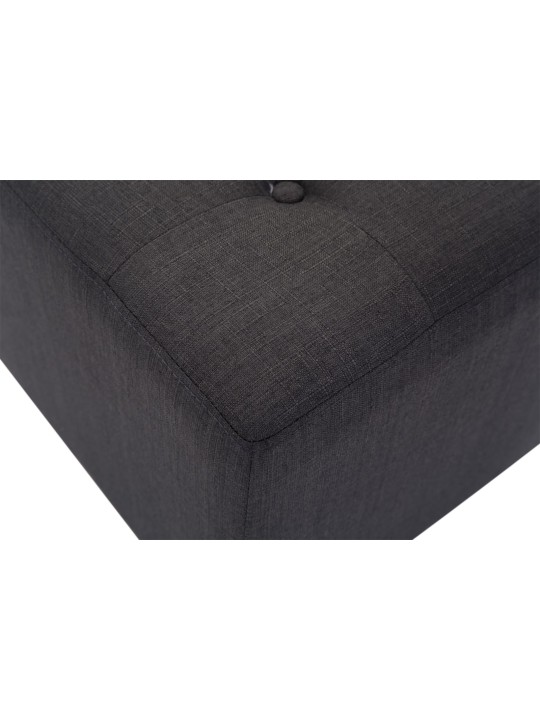 Juego de 2 taburetes Pharaoh, luz antigua, gris oscuro