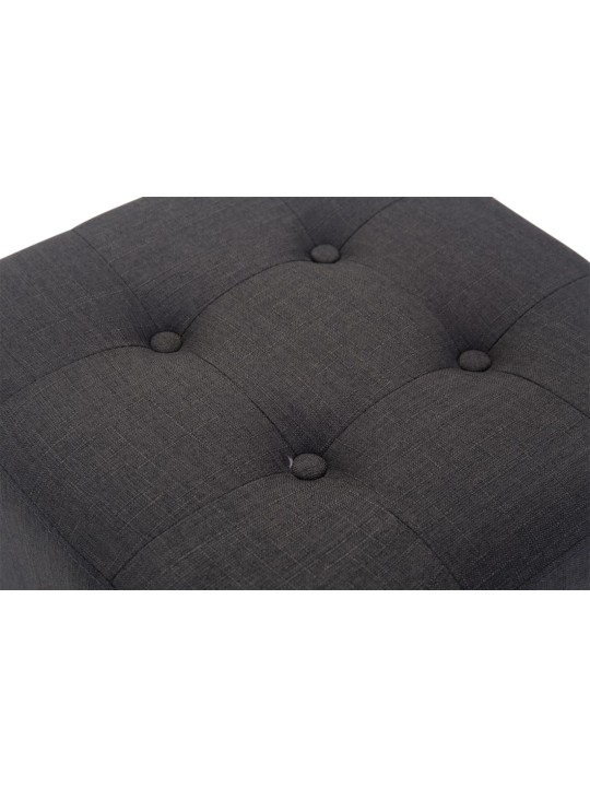 Juego de 2 taburetes Pharaoh, luz antigua, gris oscuro