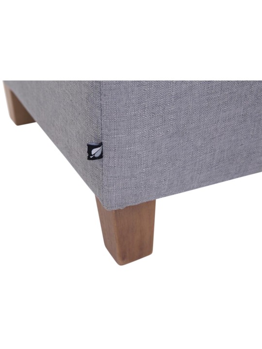 Juego de 2 taburetes Pharaoh, luz antigua, gris claro Juego de 2 taburetes Pharaoh, luz antigua, gris claro