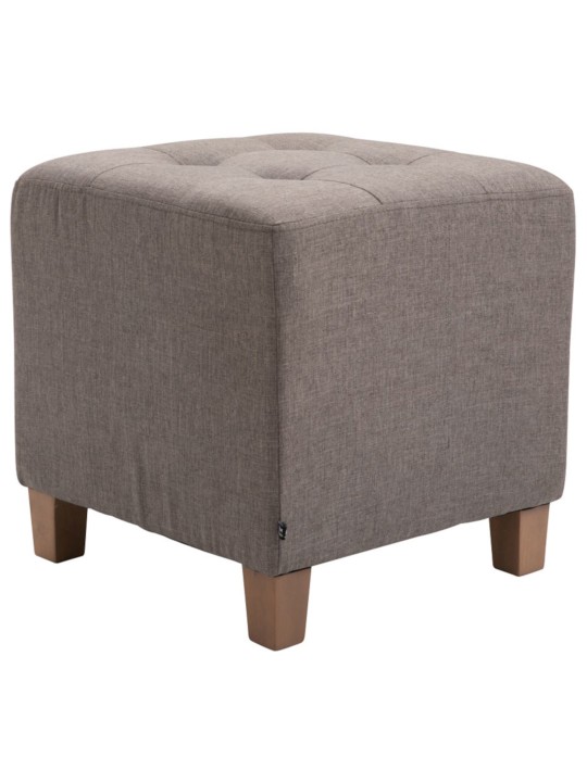 Juego de 2 taburetes Pharaoh, luz antigua, taupe