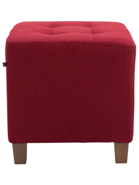 Juego de 2 taburetes Pharaoh, luz antigua, rojo