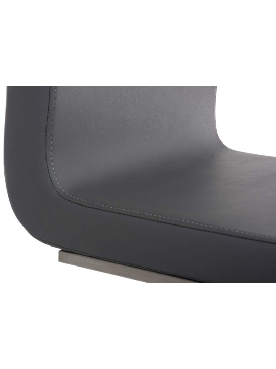 Juego de 2 sillas de comedor Belfort, gris Juego de 2 sillas de comedor Belfort, gris