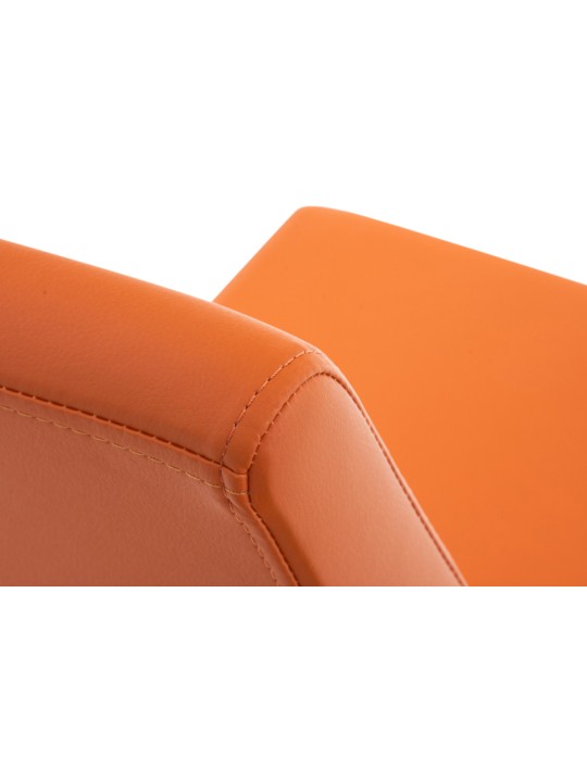 Juego de 2 sillas de comedor Belfort, naranja Juego de 2 sillas de comedor Belfort, naranja