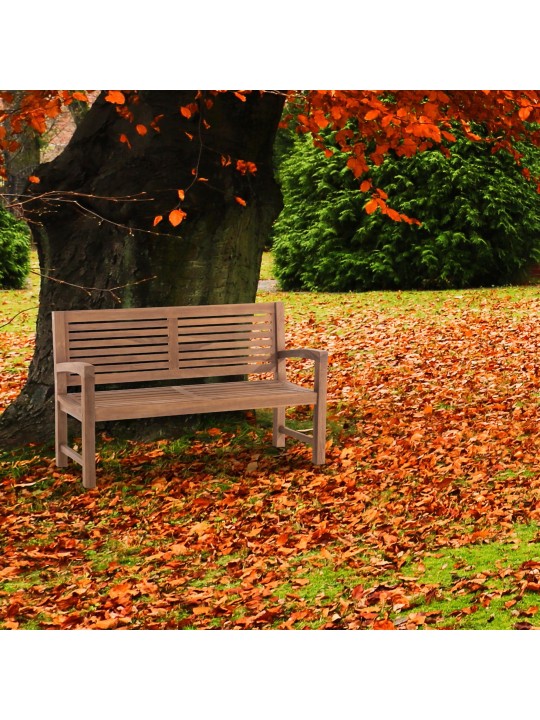 Banco de teca Halden 150 cm, teca Banco de teca Halden 150 cm, teca