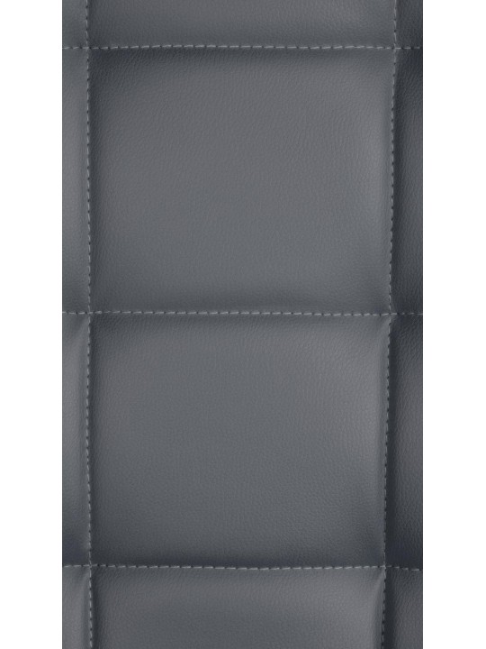 Taburete de bar Pekín V2 cuero artificial, gris