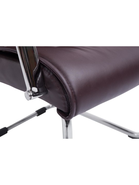 Juego de 2 sillas de visita Sievert, marrón