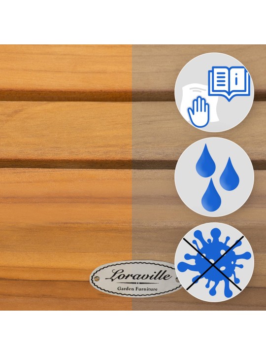 Banco de teca Boston, teca