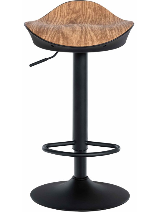 Juego de 2 taburetes de bar Alisson, natural