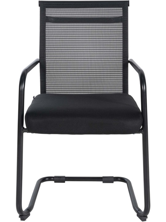 Silla de visita Denny, negro