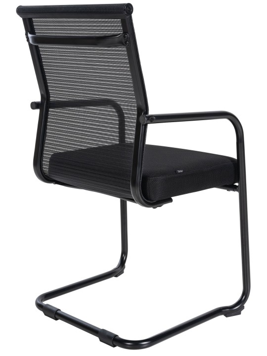 Silla de visita Denny, negro