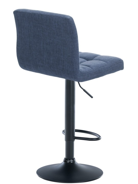 Taburete de bar Calma tela, azul