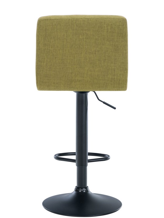 Taburete de bar Calma tela, verde claro
