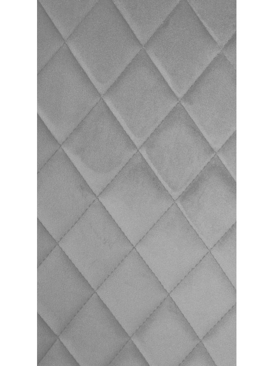 Silla Telde terciopelo, gris