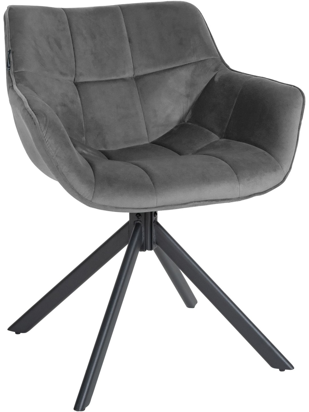 Silla Westport Terciopelo, gris